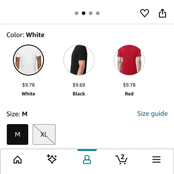 Brand new Next Level Apperal Blank White 6410 suedes T-shirt 10pack size Medium - Picture 5 of 5